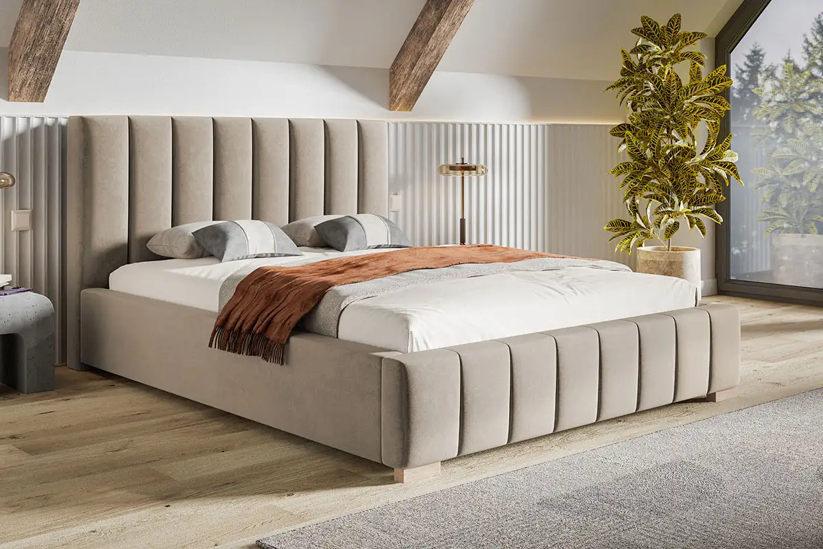 Łóżko tapicerowane bed7
