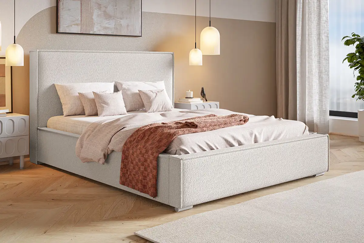 Łóżko tapicerowane bed8