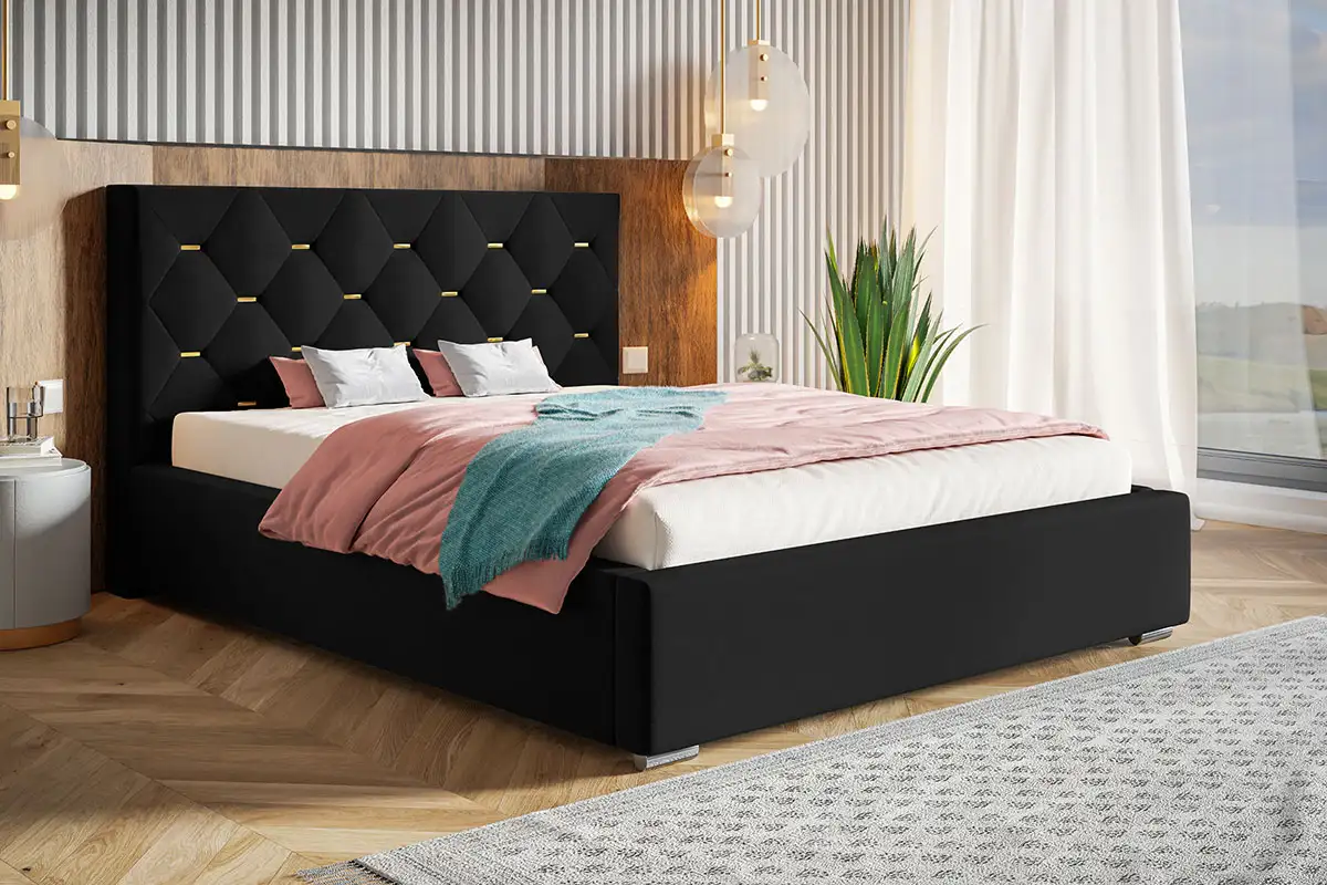 Łóżko tapicerowane bed17