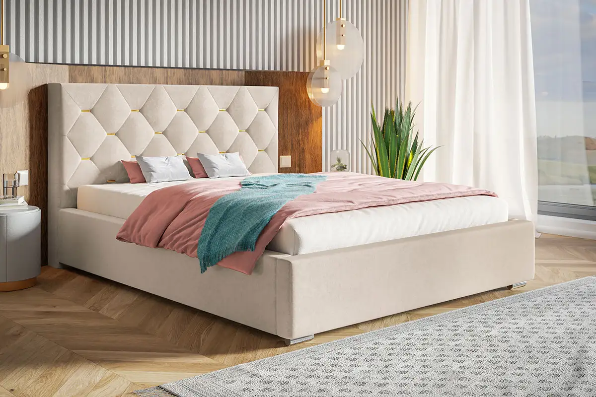 Łóżko tapicerowane bed17