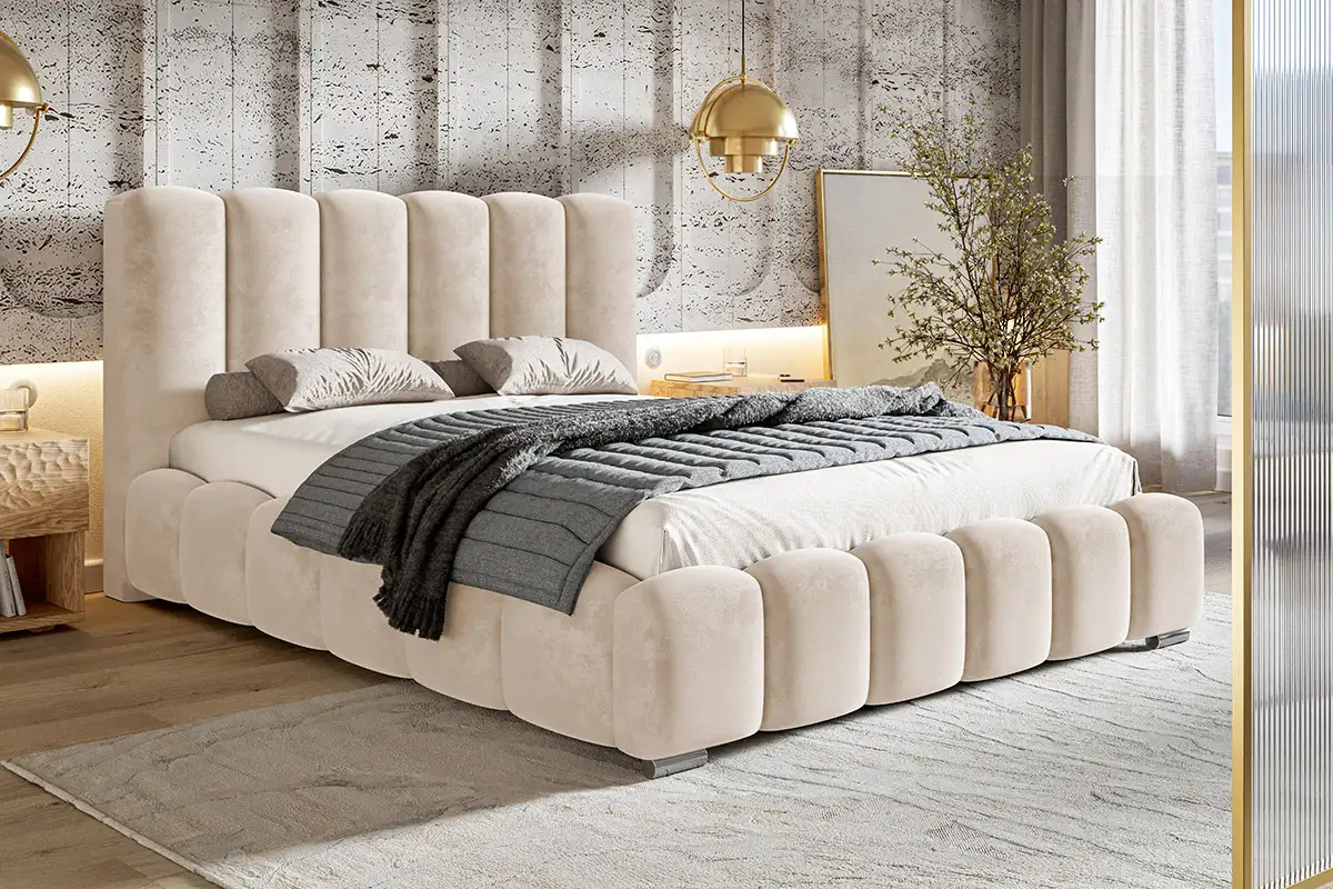 Łóżko tapicerowane bed17