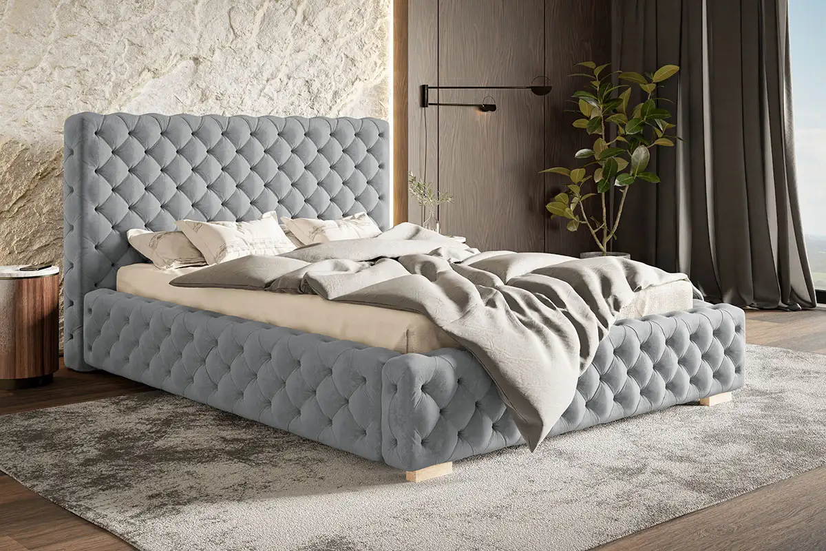 Łóżko tapicerowane bed15